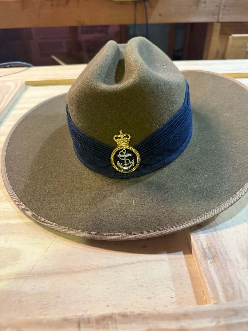 Akubra Australian Military Style Slouch Hat Size 56